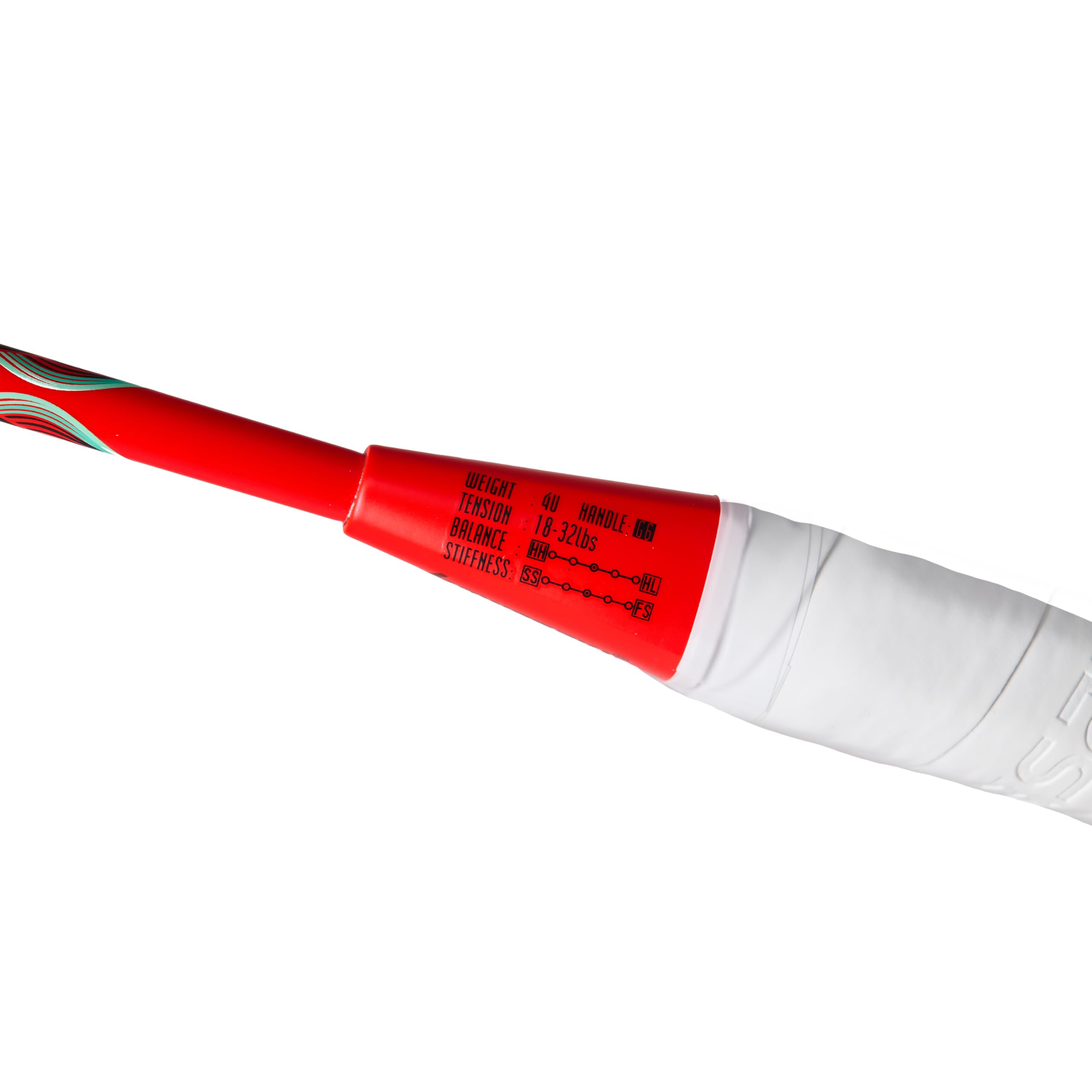 Professioneller Badminton Schläger, A1 TAAN Carbon Badmintonschläger YUJIAN Galaxy High Tension 4U Speed Attack Type Badminton Set mit 2 Griffbänder, 1 Schlägertasche (Besaitet Strung)