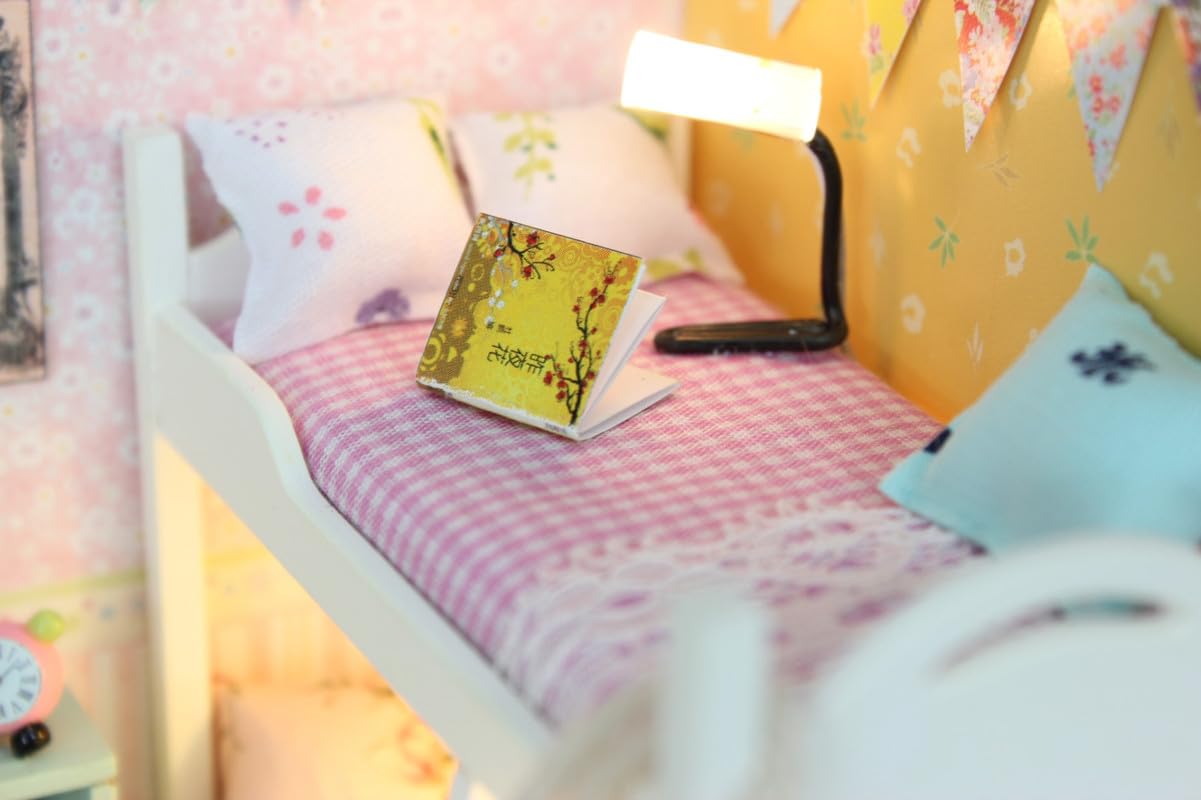 BuildDollHouse Doll House Bed Room, Ideal for Children and Dollhouse Enthusiasts – Long-Lasting and Timeless Elegance for Creative Play and Display_15x8x5 cm Multicolor (B0D3VCWX9P) Amazon Price History, Amazon Price Tracker