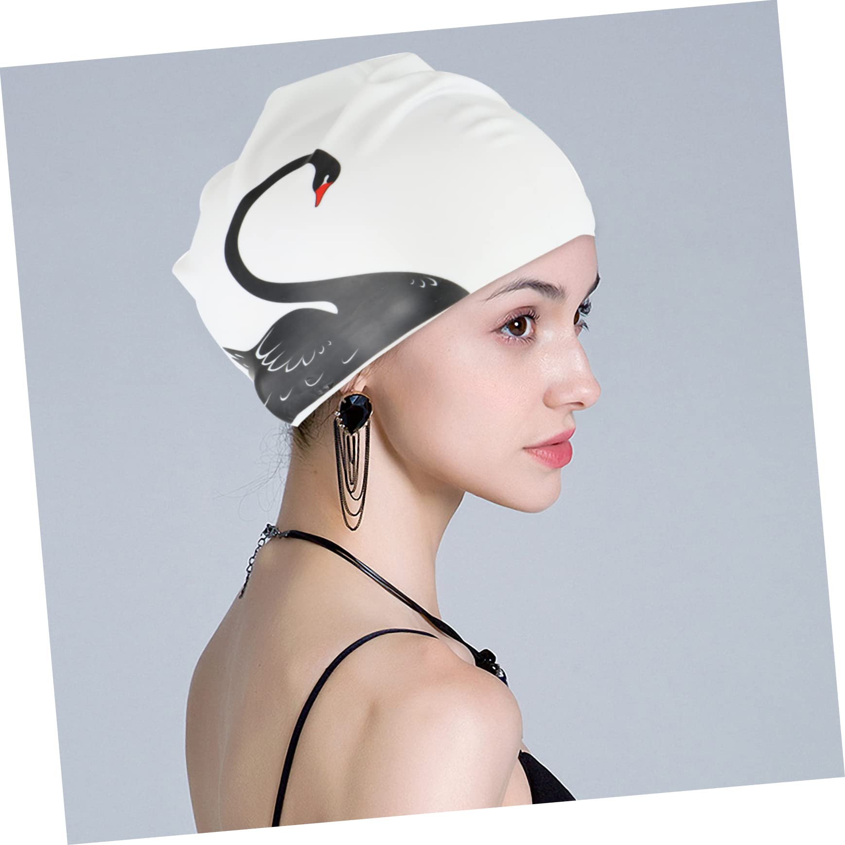 Cuffia Piscina Donna Copri Orecchie, Silicone 2 Pezzi