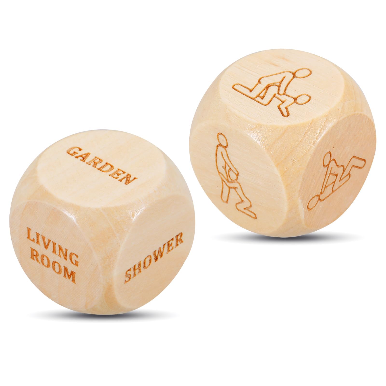 Date Night Dice Gifts for Couples (2pc-love)