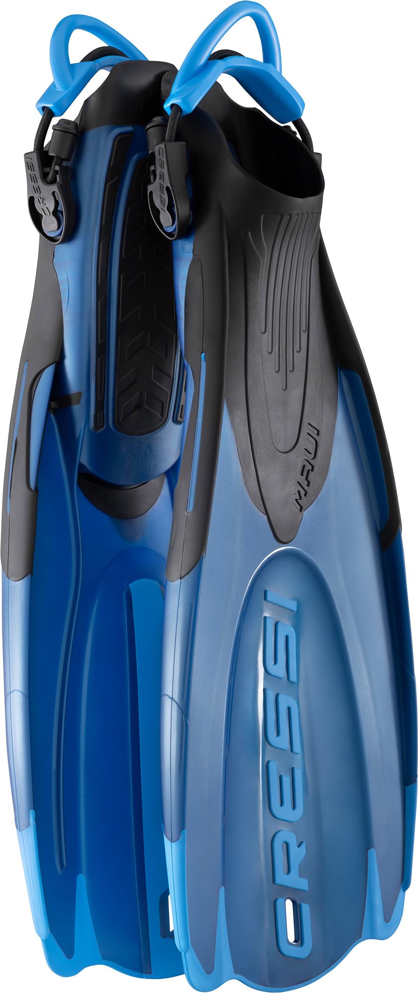 CRESSI Maui Short Fins - Pinne Corte Regolabili destinate a Nuoto e Snorkeling, Unisex Adulti