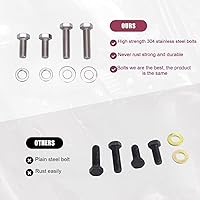 Vista 6 de TDZ 2009-2025 Negro 1.5' Pulgadas Kit de Bloques de Enlace de Bajada para Harley Touring Street Glide/Road King/Electra Glide/Road Glide/Ultra