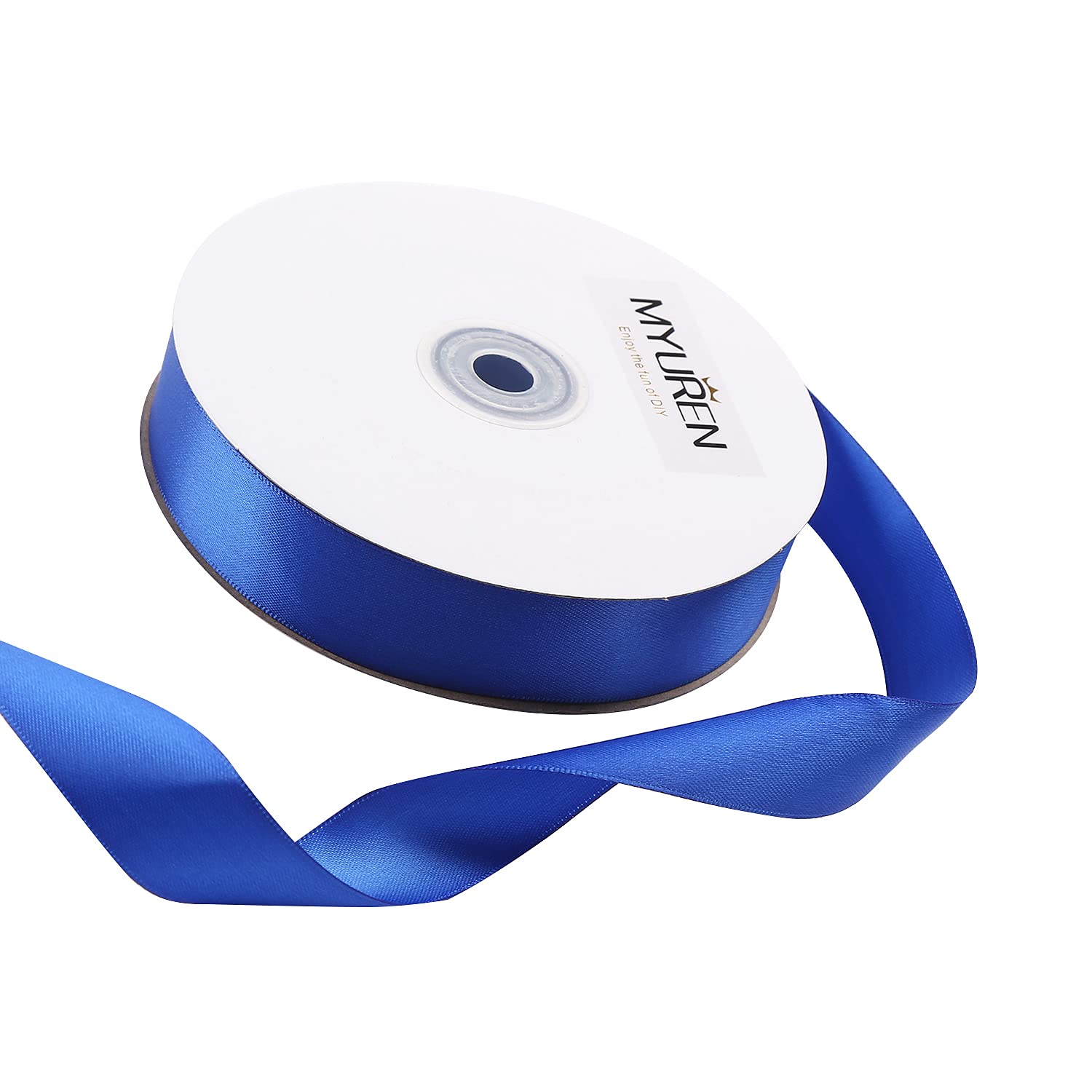 Roal Ribbon Snapklik.com : 1 Inch Royal Blue Satin Ribbon Double Face Solid Satin ...