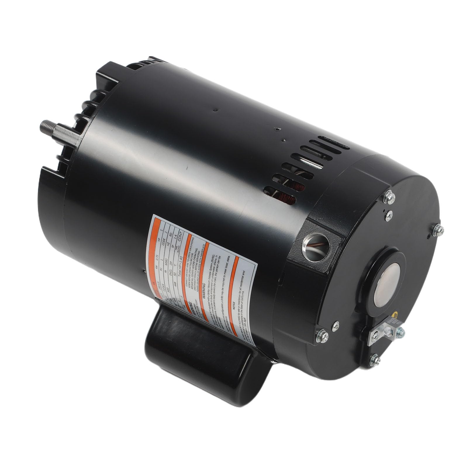 Generic B128 Silnik Pompy do Basenu Wysokowydajny Silnik Elektryczny o Mocy 1 KM 3450 Obr./min do Stali Stopowej Basenu i Spa