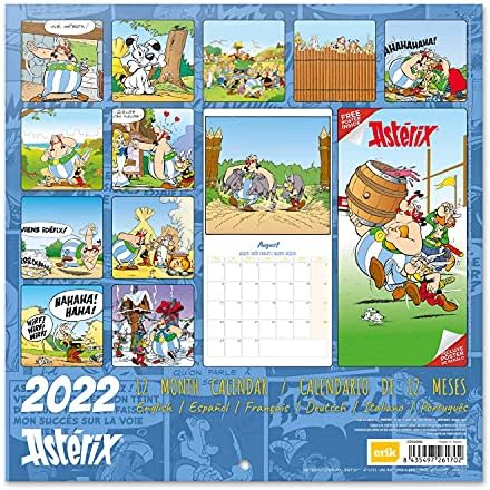Calendrier Asterix 2023 Amazon.com: Official Asterix 2022 Wall Calendar, January 2022 - December  2022 Monthly Planner, Square Wall Calendar 2022, Family Planner Calendar  2022 (Free Poster Included) : Everything Else