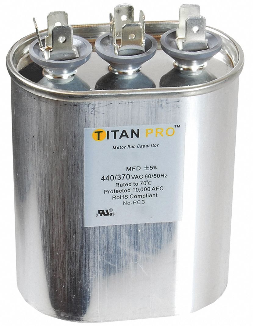 Motor Dual Run Cap, 20/15 MFD, 370-440V