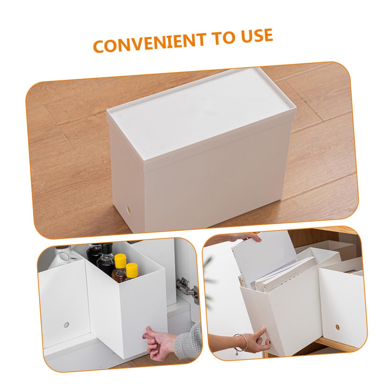 Caja Organizadora de Escritorio Multifuncional de Resistente para Oficina y Hogar Organizador de Archivos Almacenamiento para Documentos y Suministros