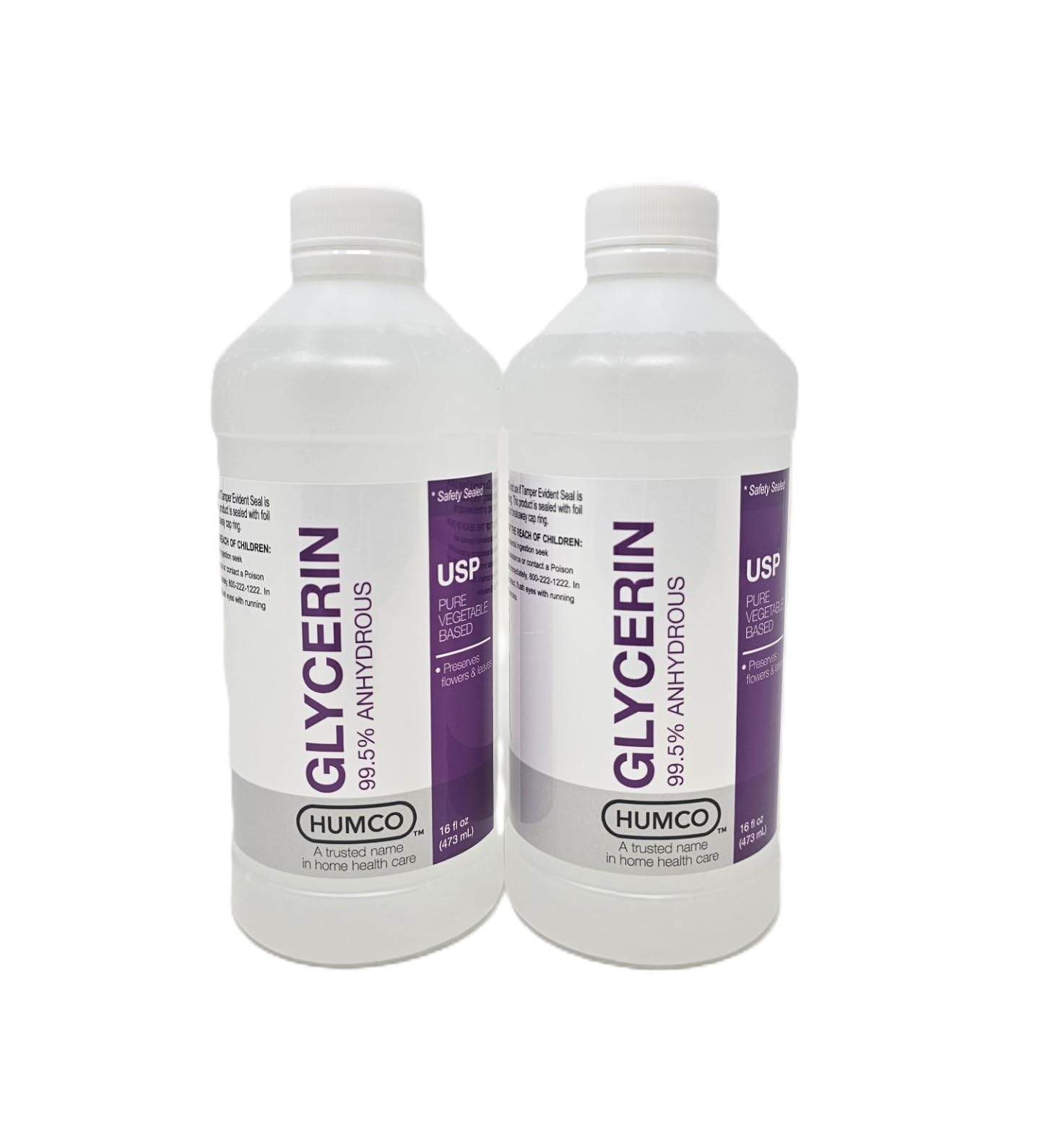 Humco Glycerin Skin Protectant - 16 oz, Pack of 2