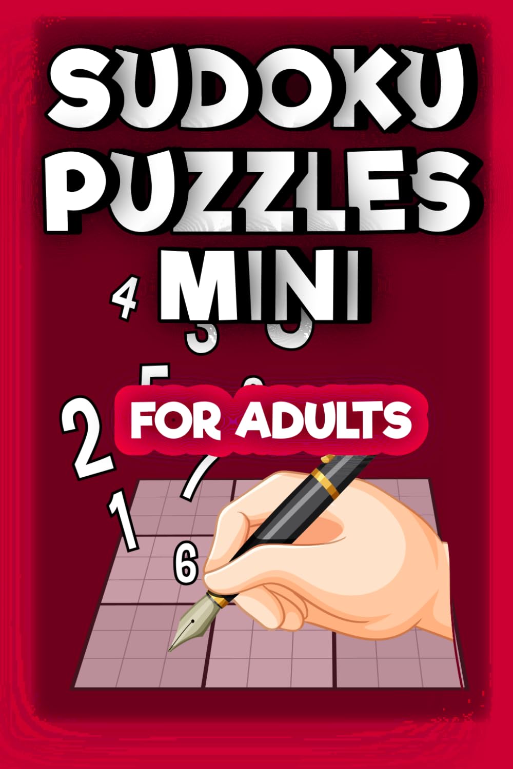 sudoku puzzle books for adults mini: 120 Hard puzzels