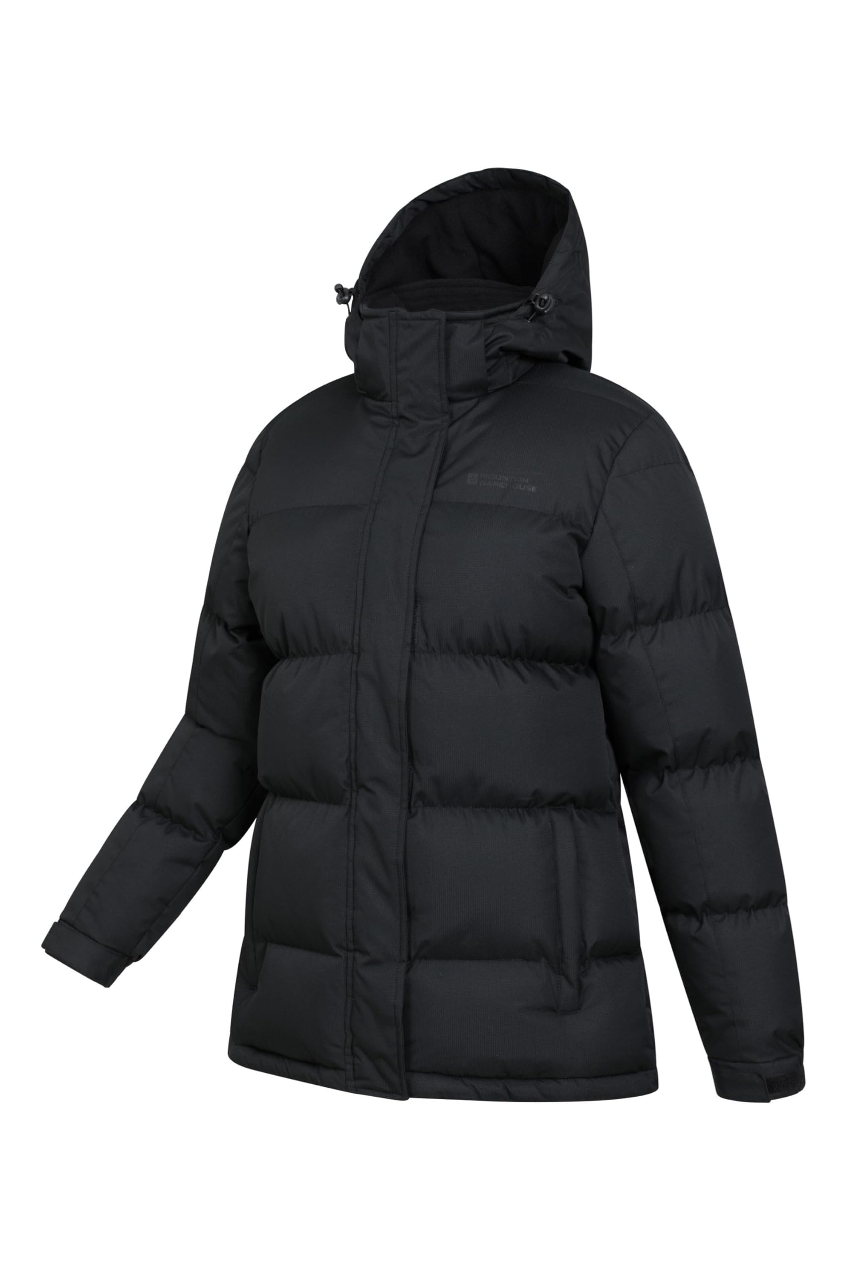 Mountain Warehouse Snow Doudoune synthétique pour Femme - Manteau Chaud, zippé, résistant à l'eau, Isolation en Microfibre - Idéal pour l'automne, l'hiver, l'extérieur