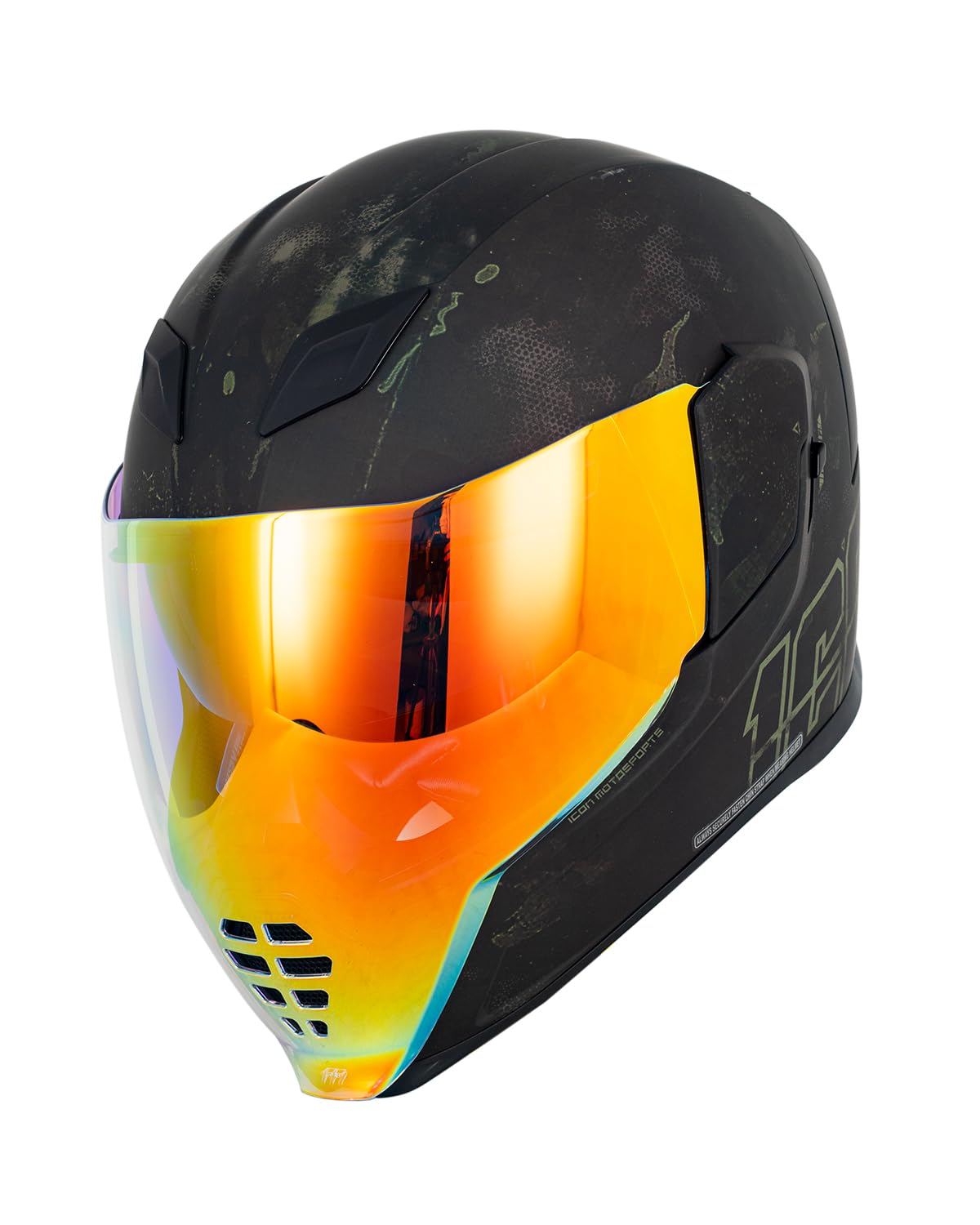 golden icon airflite helmet visor ICON Airflite Helmet Face Shield Replacement Tinted Visor LOGTO ICON  Airflite Helmet Visor Replacement
