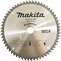 MAKITA DISCO DE SERRA PARA MADEIRA 60 DENTES 185MMX20MM D-61466