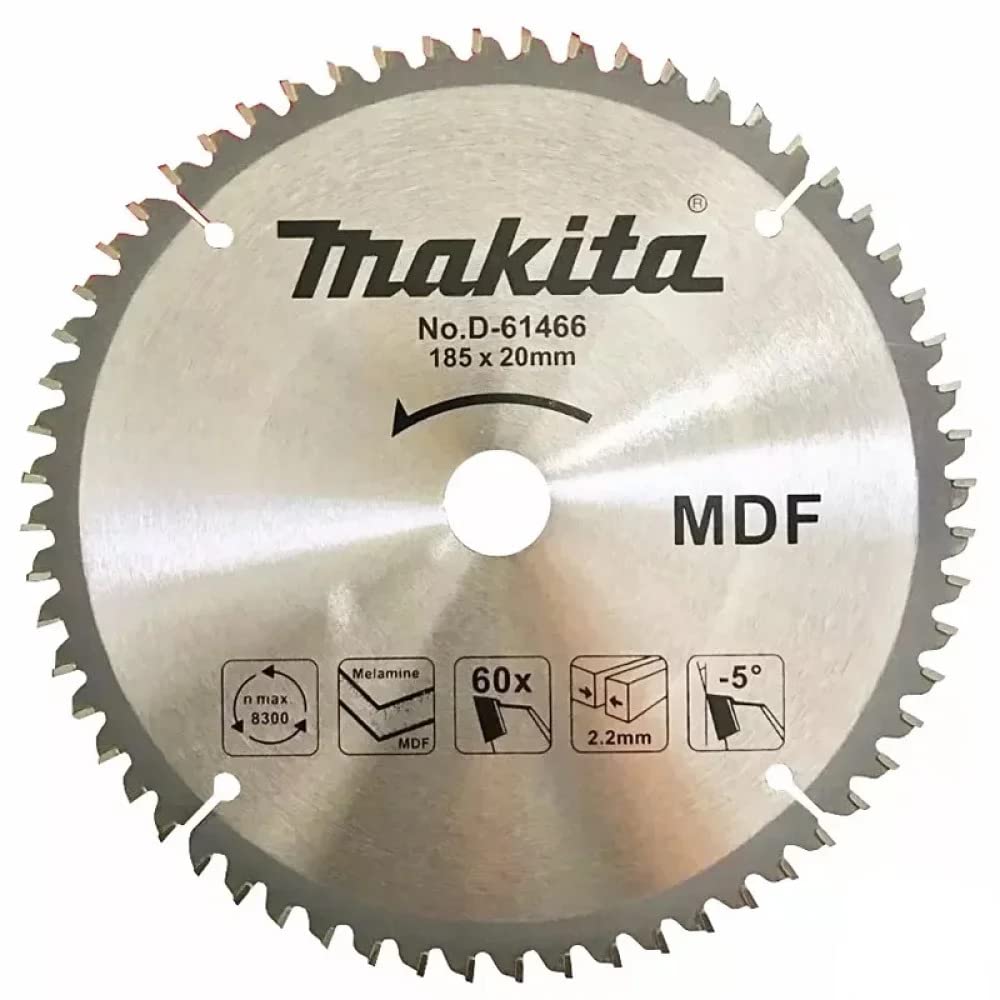 まー MAKITA DISCO DE SERRA PARA MADEIRA 60 DENTES 185MMX20MM D