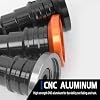 Motorcycle Aluminum Engine Side Fall Guard Frame Slider Compatible with K.T.M Duke 125 200 250 390 DUKE125 DUKE200 DUKE250 DUKE390 Part 2017 2018 2019 2020 2021 2022 (Orange)