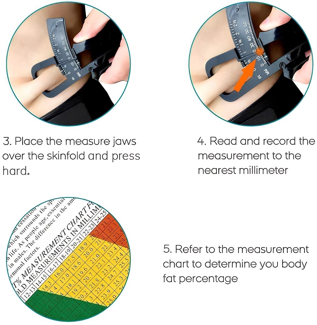Buy Now Syga Body Fat Caliper For Body - Skinfold Calipers For Accur... 5 Buy Now Syga Body Fat Caliper For Body - Skinfold Calipers For Accur...