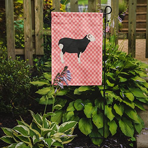 Drapeau Herwick Sheep Pink Check décoration extérieure petit format multicolore BB7970GF - 3