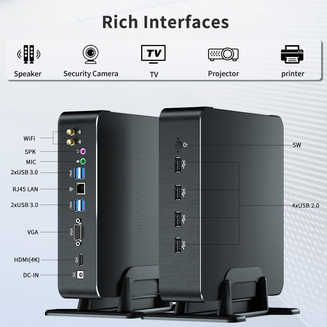 Amazon.com: msecore Mini PC with Core i9-11900H (8 Cores, 2.5-4.9