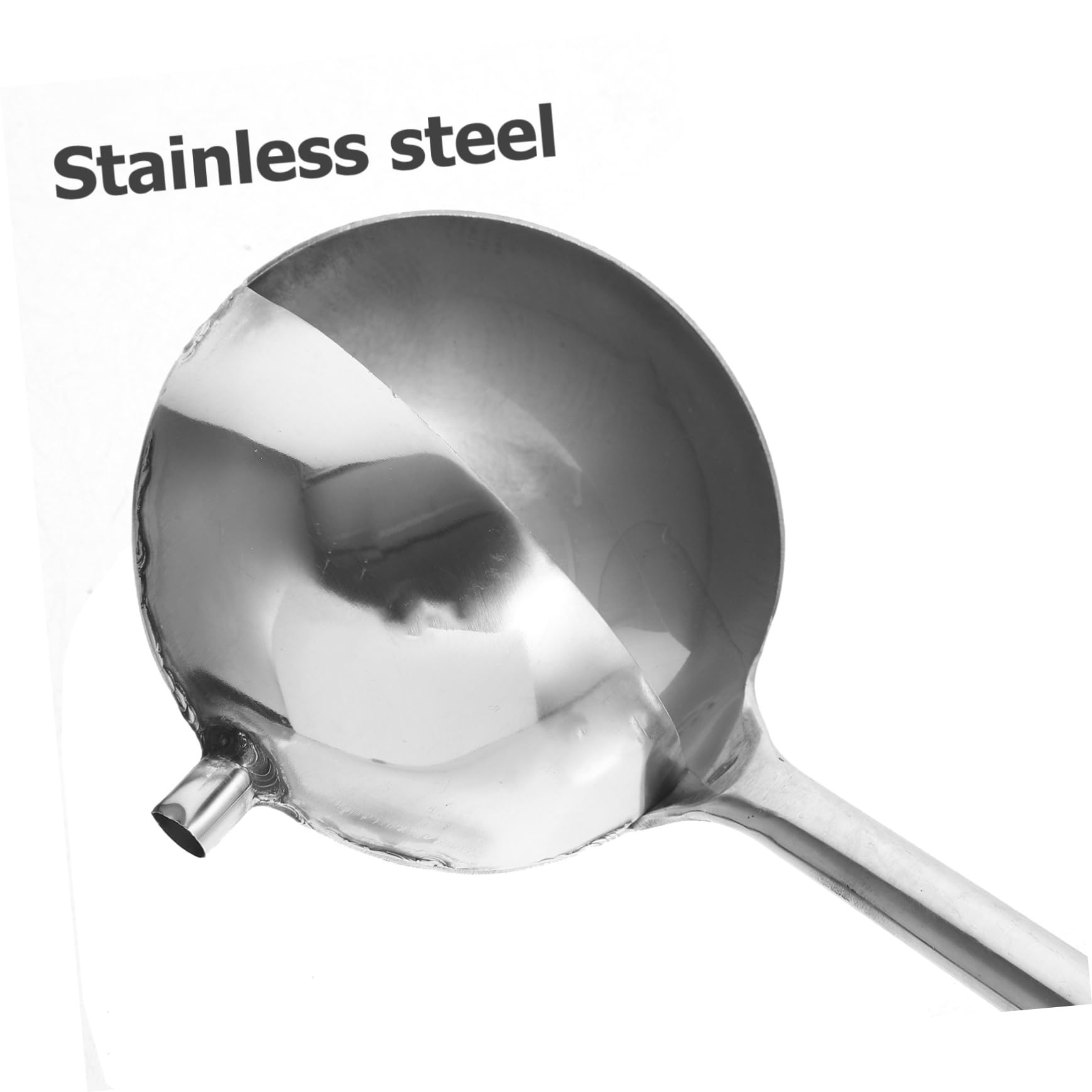 OFFSCH Stainless Steel Gravy Ladle Cooking Spoon for Sauces Soups and Gravies Handle Design for Easy Serving for Home Kitchen and Restaurants