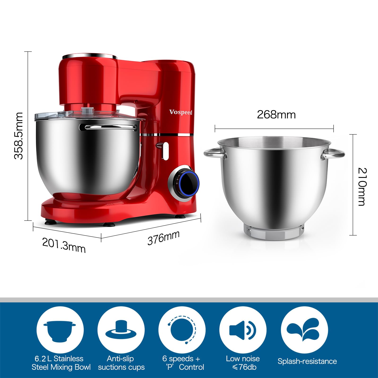 8L Stand Mixer