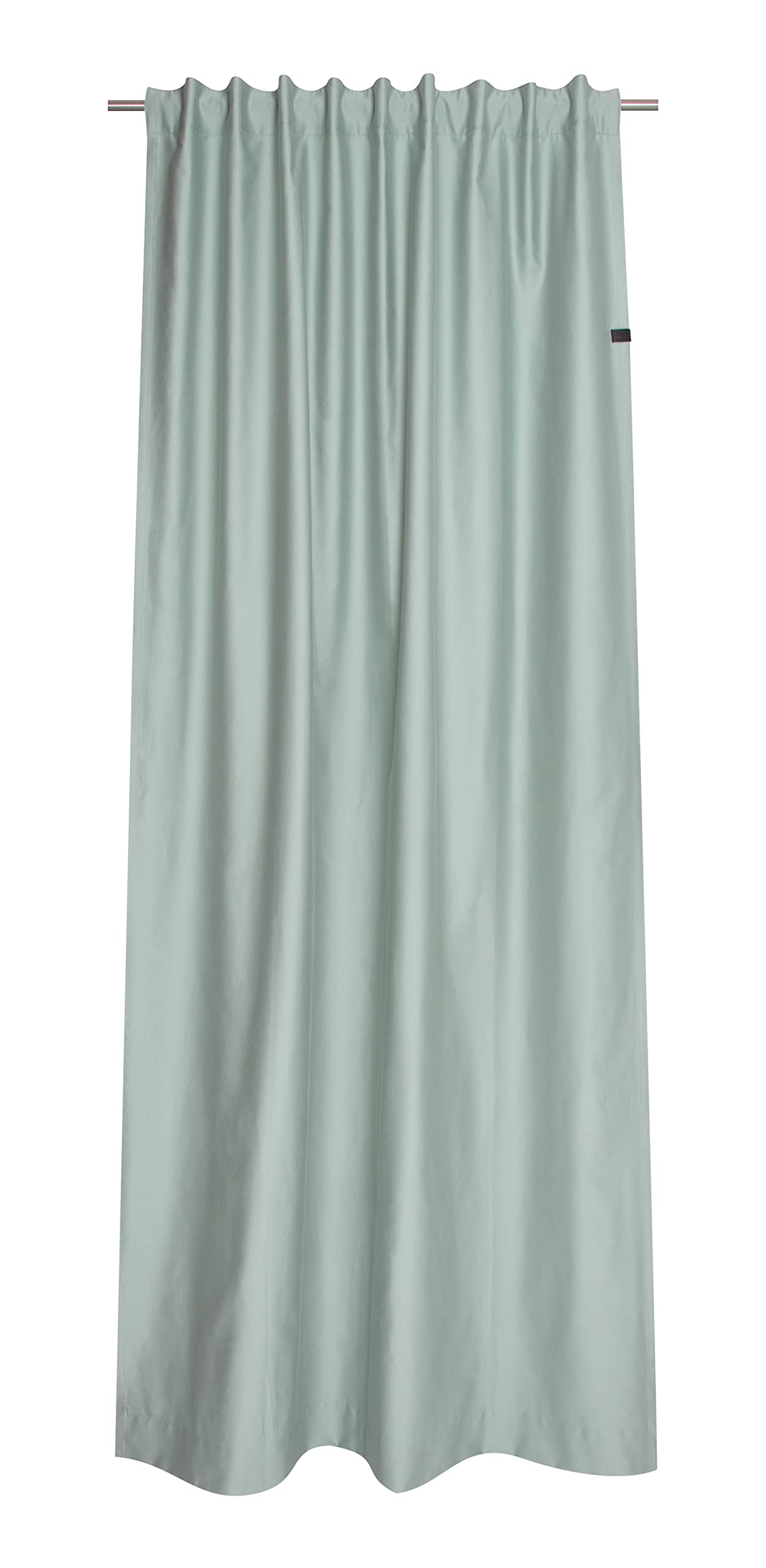 Schöner Wohnen Kollektion Gardine Soft 130x250 - Vorhang Blickdicht Salbei Baumwollmix - Vorhänge Wohnzimmer - Dekoschal - Curtains