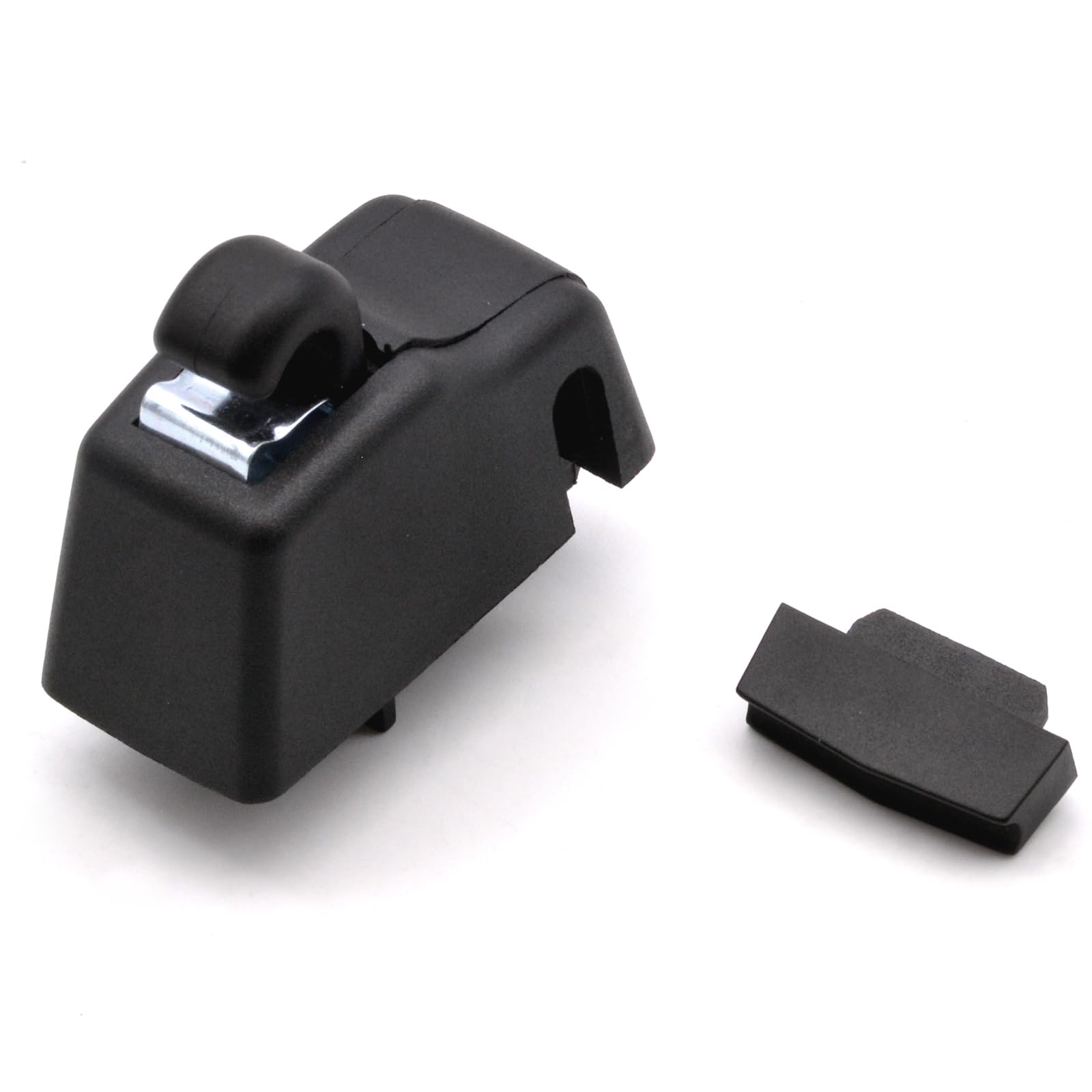 HAOTOM Sun Visor Clip Hook Support Retainer Fastener Bracket Compatible for VW Volkswagen Touareg 2011-2018 Audi Q7 2007-2015 Porsche Cayenne 2011-2018 Sun Visor Holder Bracket Hanger (Black)