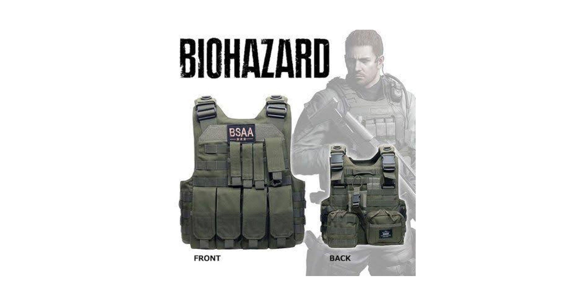 Amazon.co.jp: バイオハザード クリス BSAA プレートキャリア