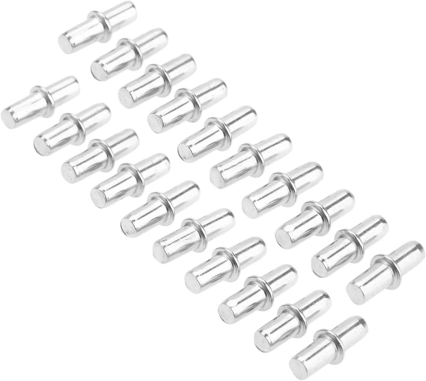 Shelf Pegs 200Pcs Metal Cabinet Wardrobe Shelf Support Pins Studs Pegs Bookcases Shelving Storage Bathroom Shower Glass Bracket for Furniture