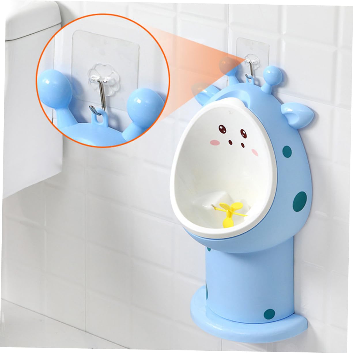 ifundom Orinal Infantil Para Entrenamiento De Niño Urinal Portátil Forma De Para Entrenamiento El Baño De Niño Diseño y Pinwheel