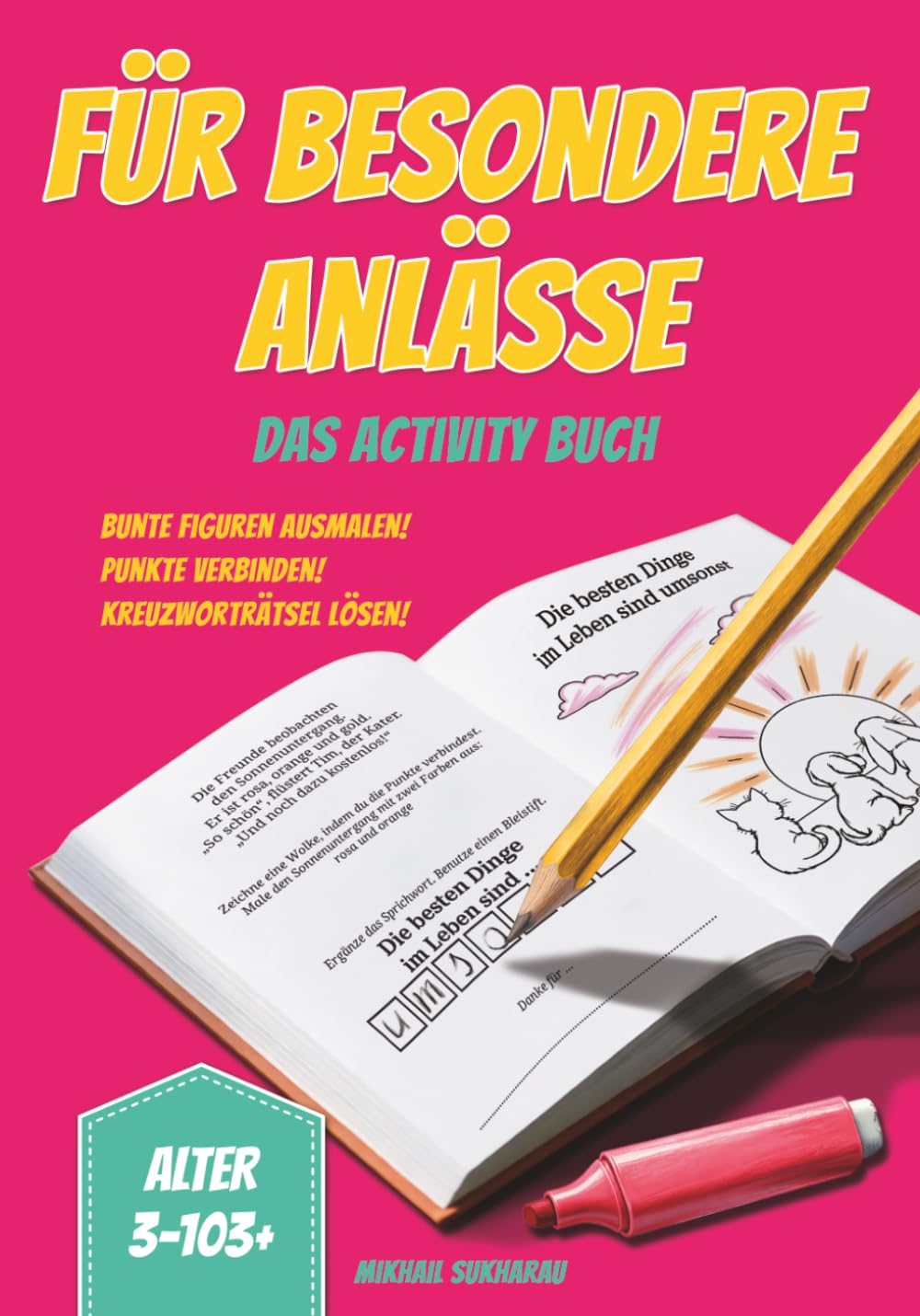 Für besondere Anlässe: Das Activity-Buch