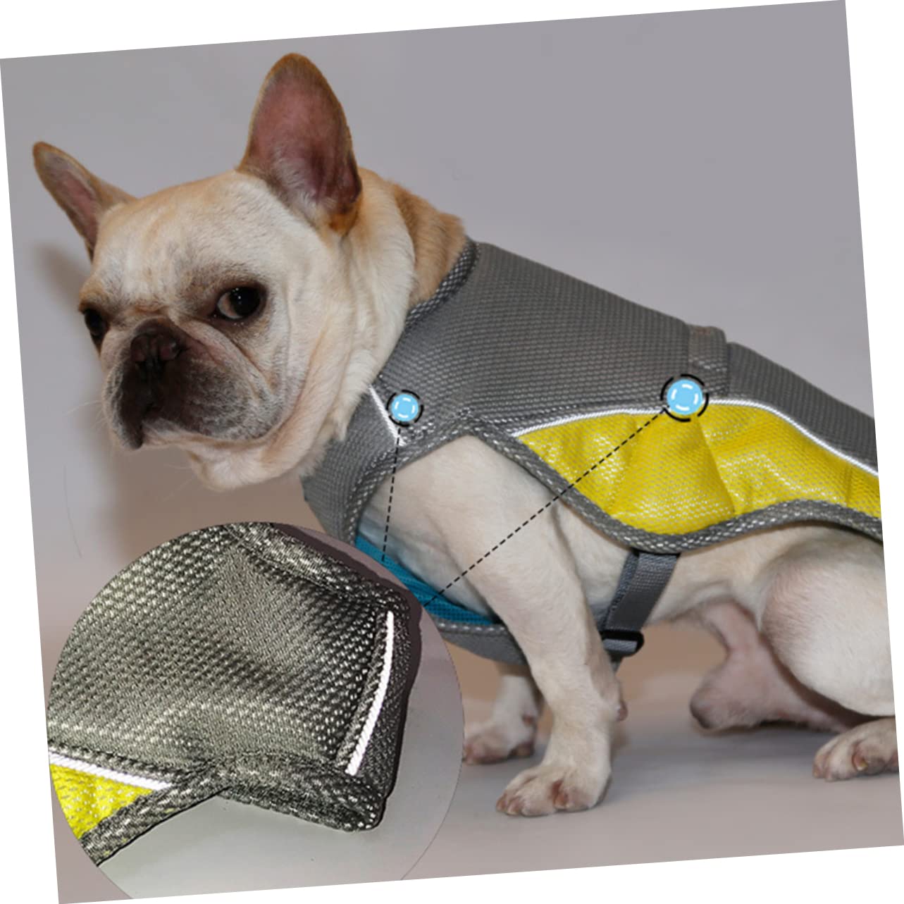BESPORTBLE 3pezzi Gilet Refrigerante Per Estivi Gilet Traspirante e Riflettente Per Domestici s