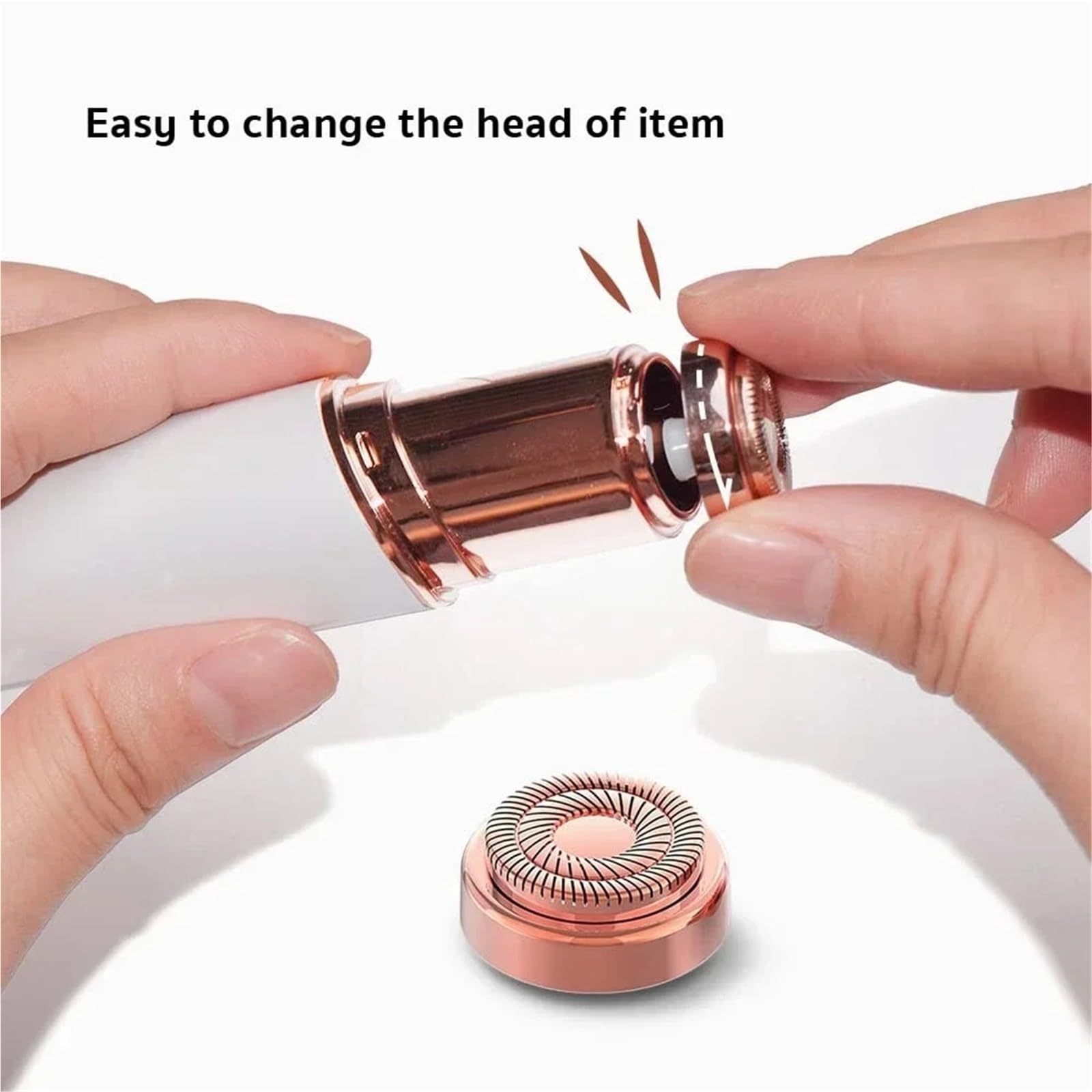 Cabezales De Repuesto Compatibles Con FlawlessFacial Y Finishing Touch.(Blade Head 12 pcs)