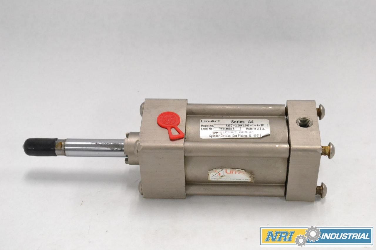 LINACT A4CD2.00X2.0001JSP SERIES A4 2X2IN 250PSI PNEUMATIC