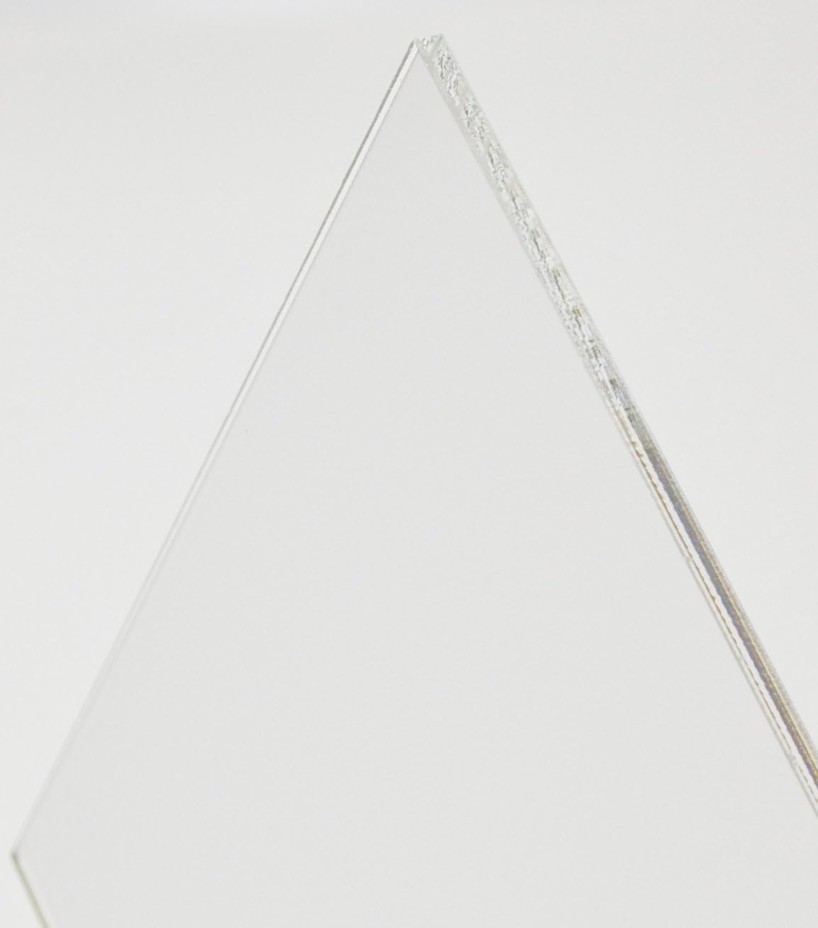 Rectangular 3mm Thick Clear Acrylic Sheet / Panel / Cut-Out, 15 x 11 cm