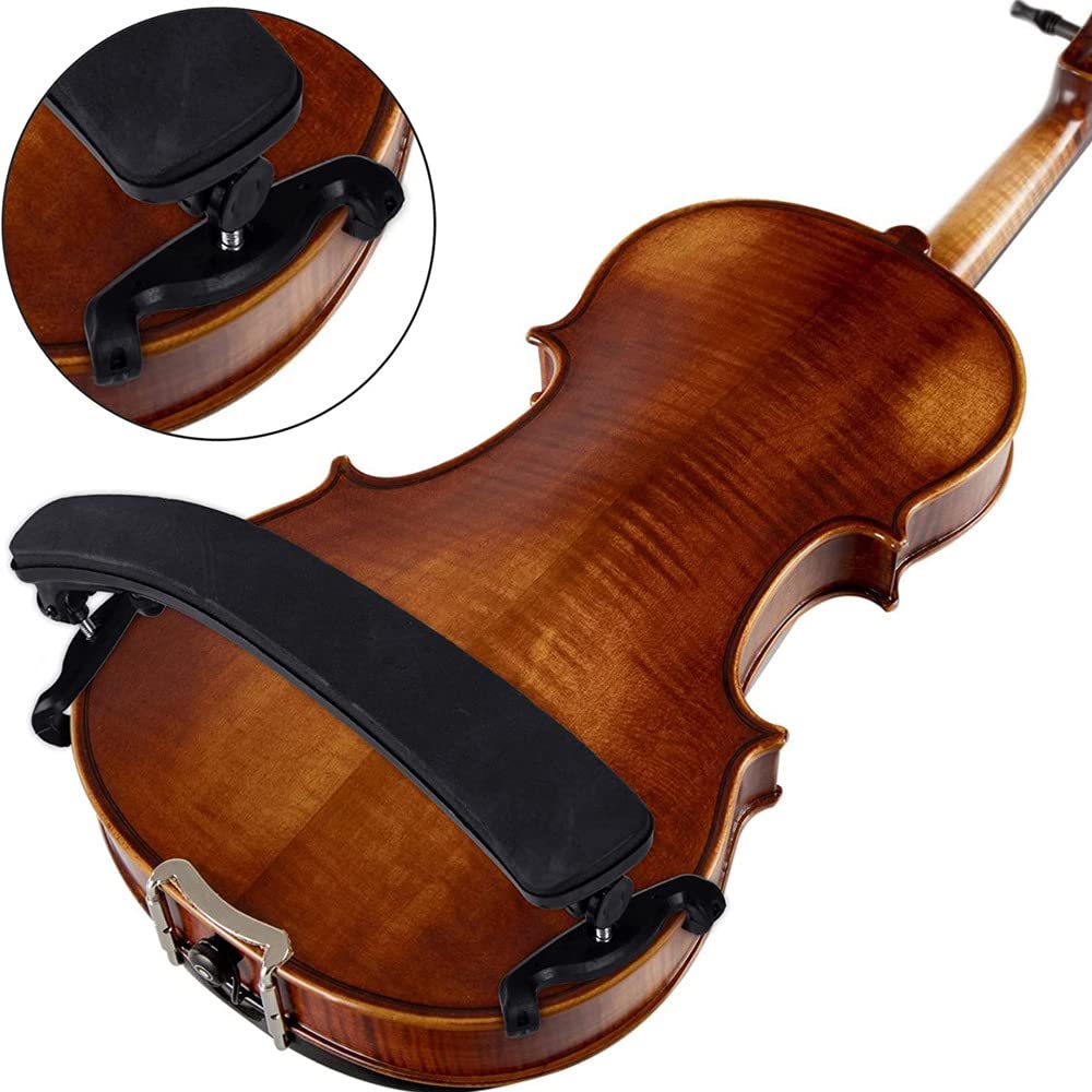 Spalliera Per Violino 3/4 E 4/4 Con Piedini Regolabili - Poggiaspalla Comodo Per Principianti E Professionisti - Foto 11