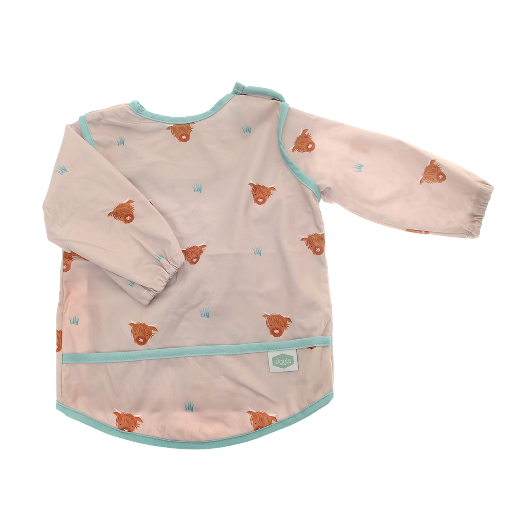 Ziggle Highland Cow Coverall Bib