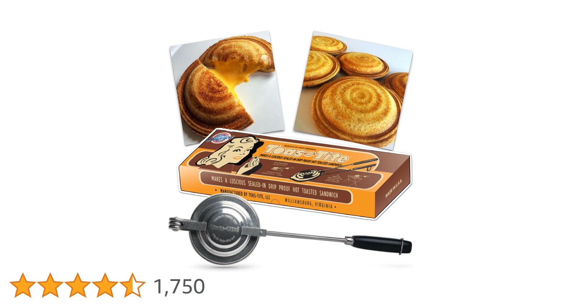 調理器具 Totty Amazon | Toas-Tite Aluminum Sandwich Grill by Toas-Tite