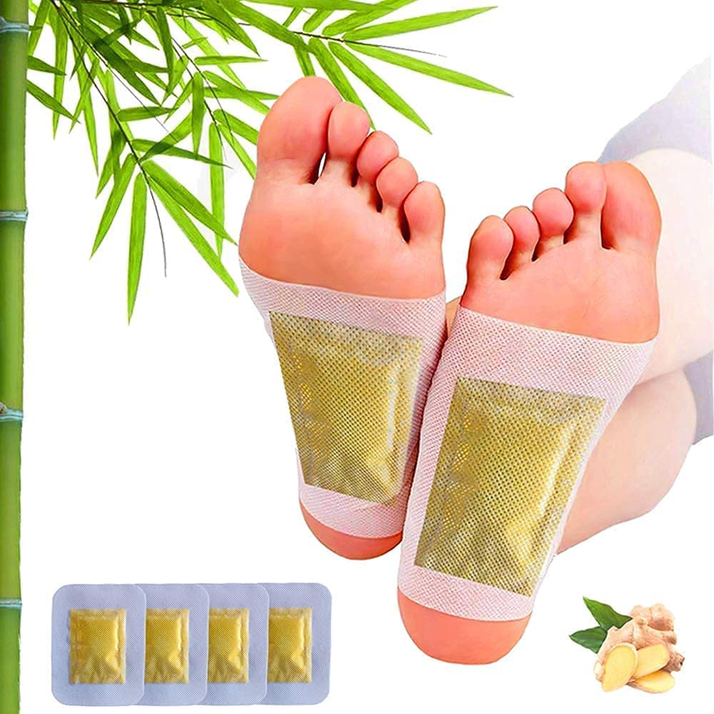 Cleansing Detox Foot Patches pack pads foot cleaning detoxing pads (30 pads)-image-21