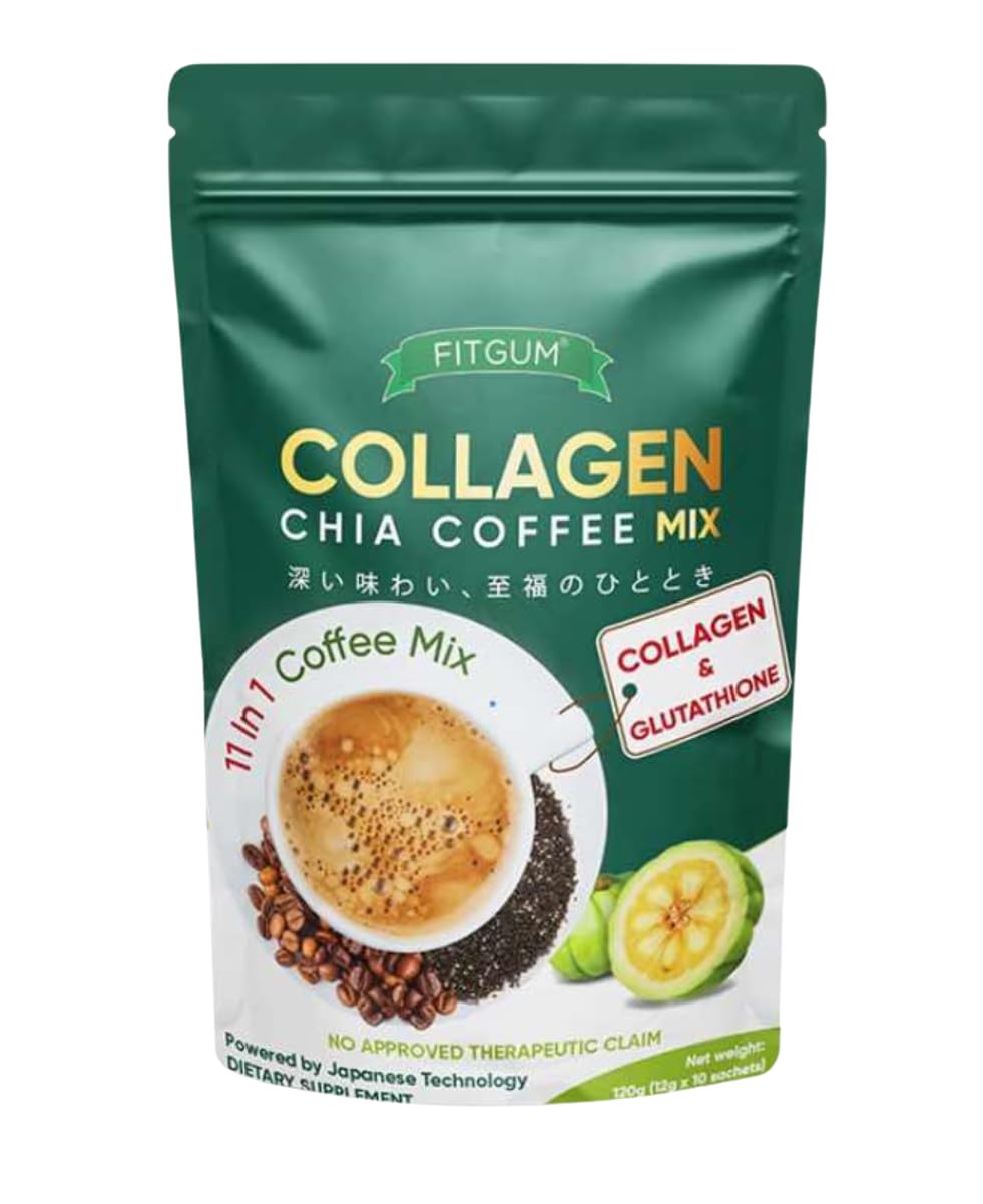 販売 FITGUMCOLLAGENCHIACOFFEEMIX120g 5set