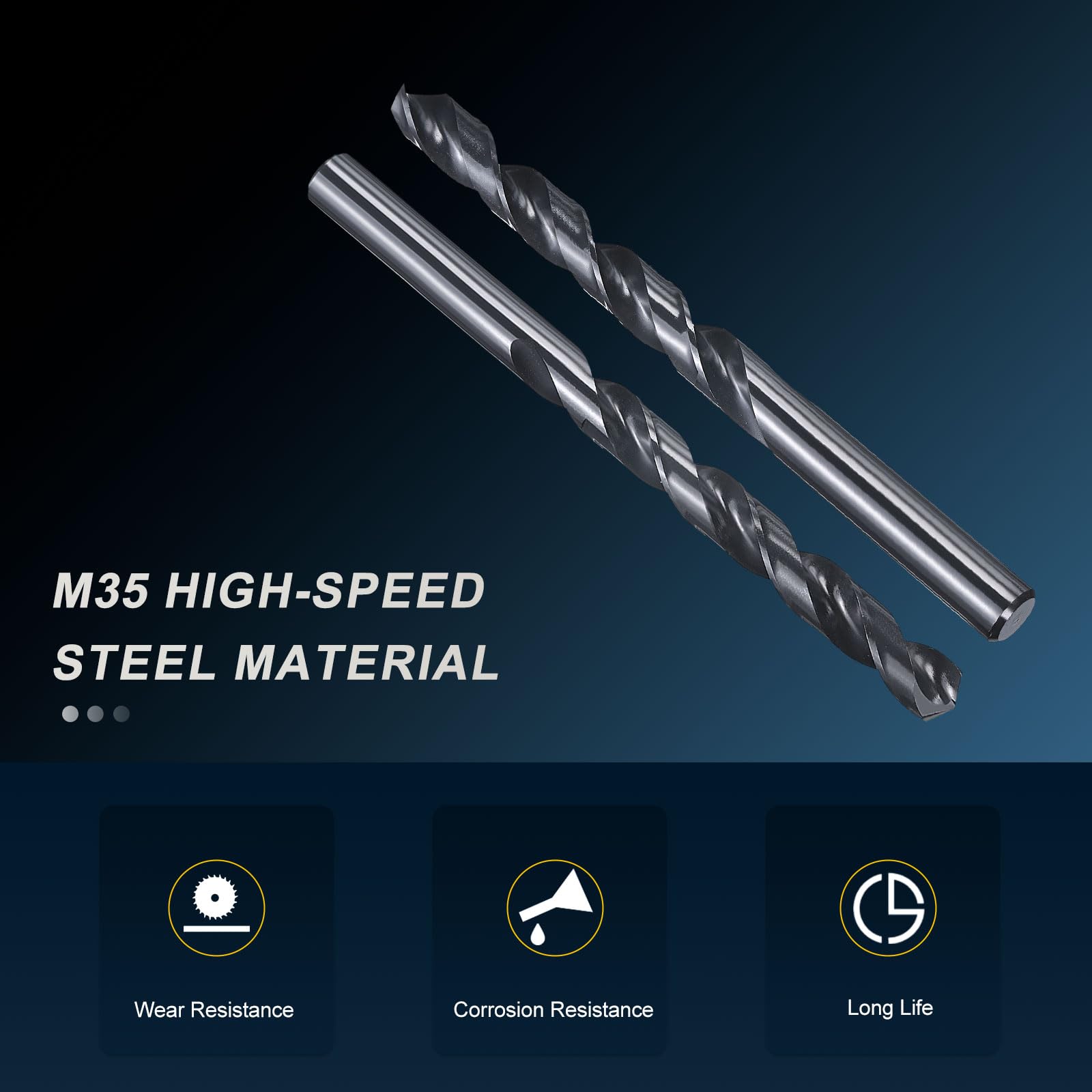 PATIKIL 10.3mm Drill Bit 13/32" - Image 3
