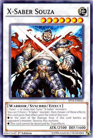 YU-GI-OH! - X-Saber Souza (SP15-EN033) - Star Pack ARC-V - 1st