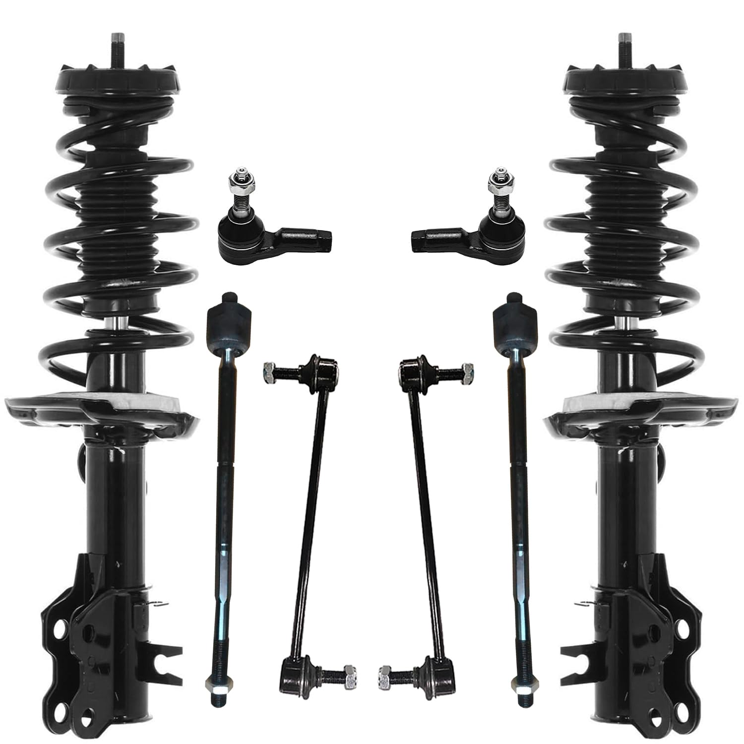 Detroit Axle - 8pc Front Struts Kit for 2013-2016 Chevrolet Sonic [RS]