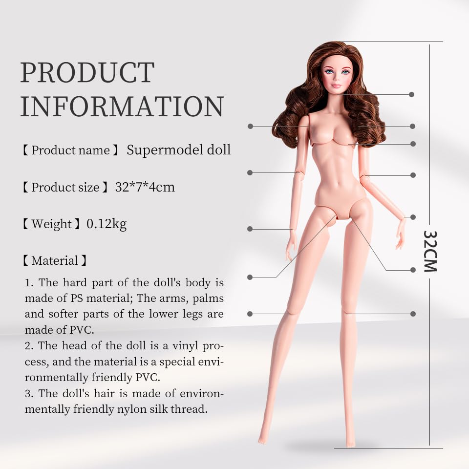 Muñeca de moda articulada Cavva Xianxian 29.7 cm miniatura 3