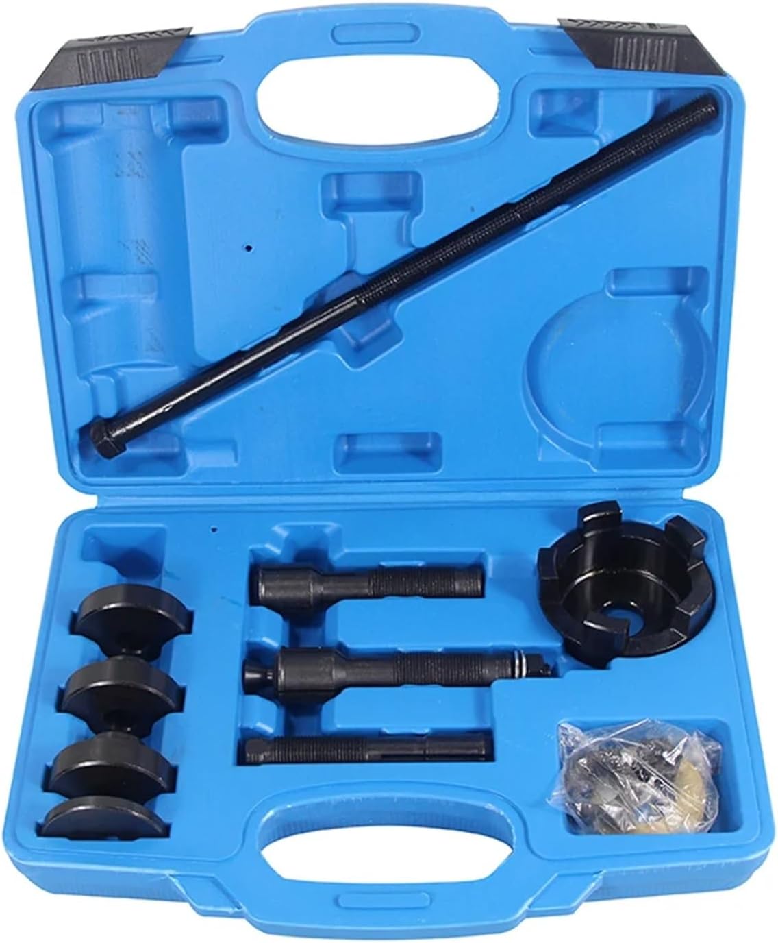 Motorcycle Black Metal Wheel Bearing Remover Installer Puller Tool Compatible with Harley 2000-Up Touring Road King Dyna 3/4" 25mm Pullers