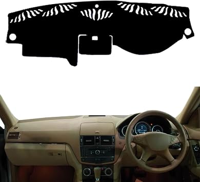 Fit for Mercedes-Benz C-Class W204 2008-2010,Dash Mat,Car Dashboard Cover,Dashboard Mat Cover Interior Dash Covers,Car Accessories
