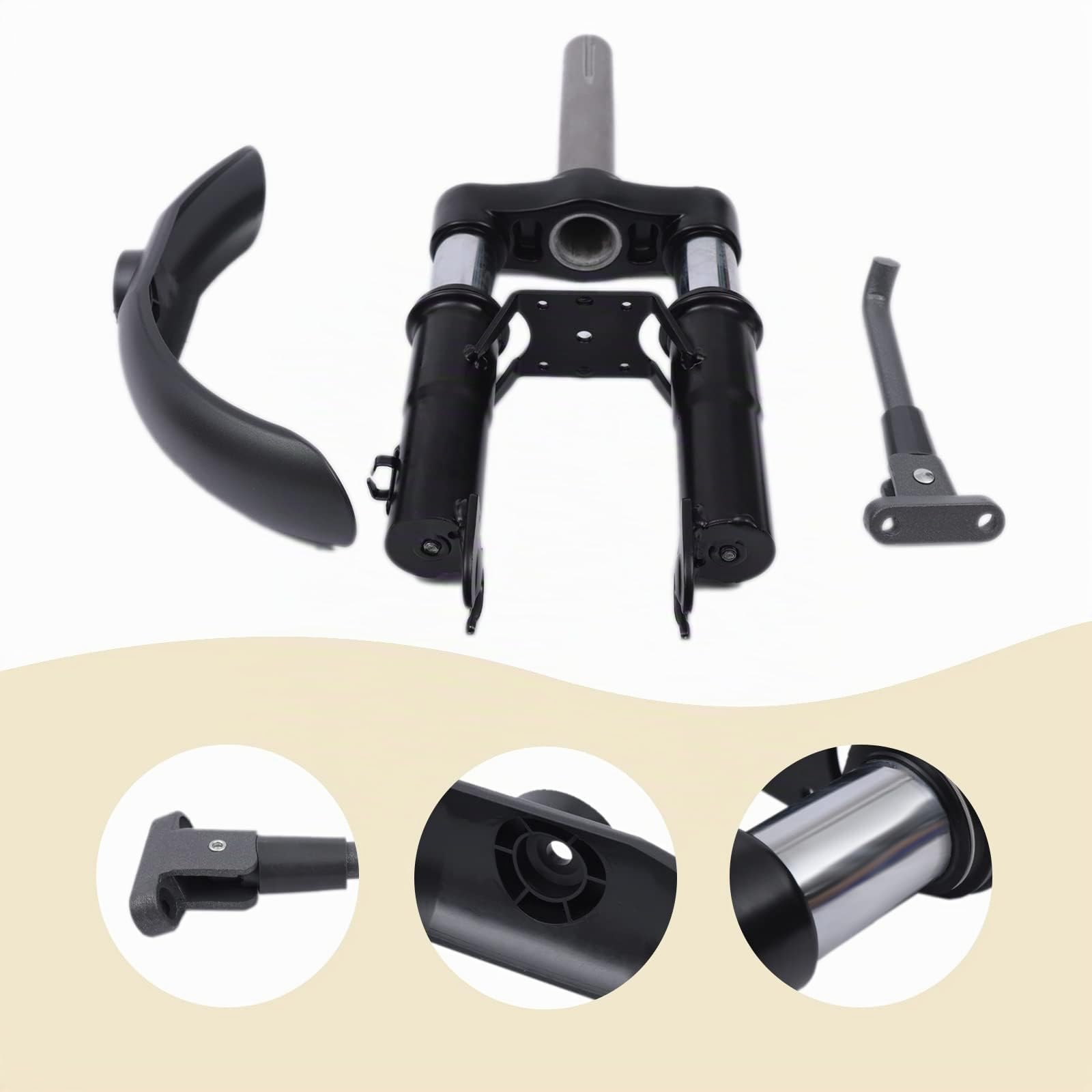 Fourche avant pour scooter électrique M365 et Pro, Pro2, Fourche à suspension en métal pour scooter électrique Suspension avant Accessoires de modification et réparation