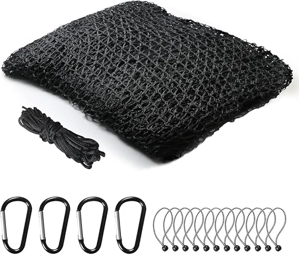 Hittop Sports Netting,Hitting Net with 33Feet Nylon Rope for Golf, Baseball, Hockey, Soccer, LAX and More