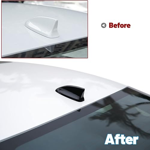 Miniatura 2 de Thenice Para 11ª generación Civic Accessories Antena Topper Car Shark Fin Cover Decoración Exterior Compatible con Honda Civic 2022 2023 2024 2025