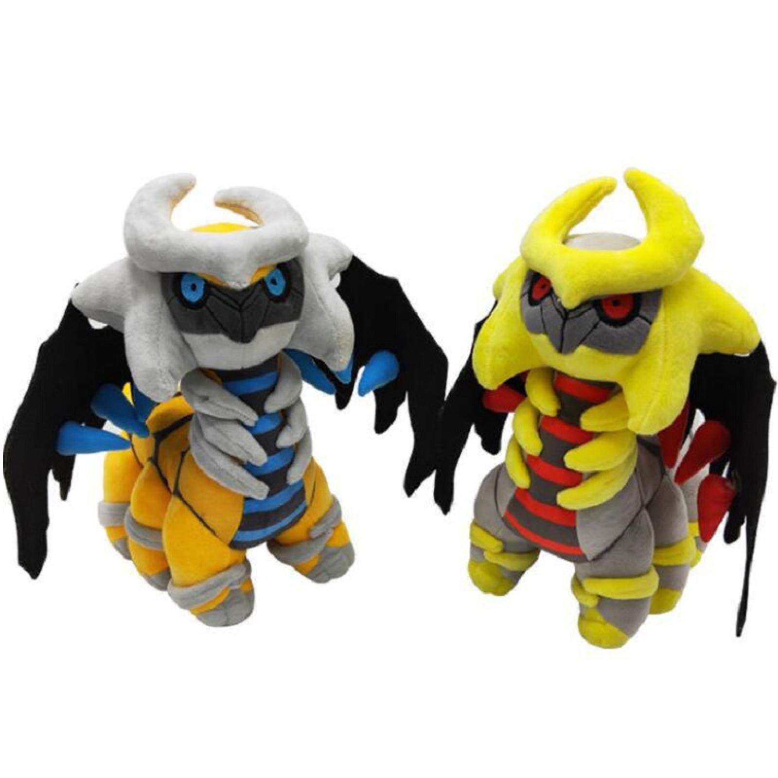2Pcs Giratina Plush Game Anime Doll Abnormal Color Dinosaur Toys for Children Kid Quality Gifts 30Cm