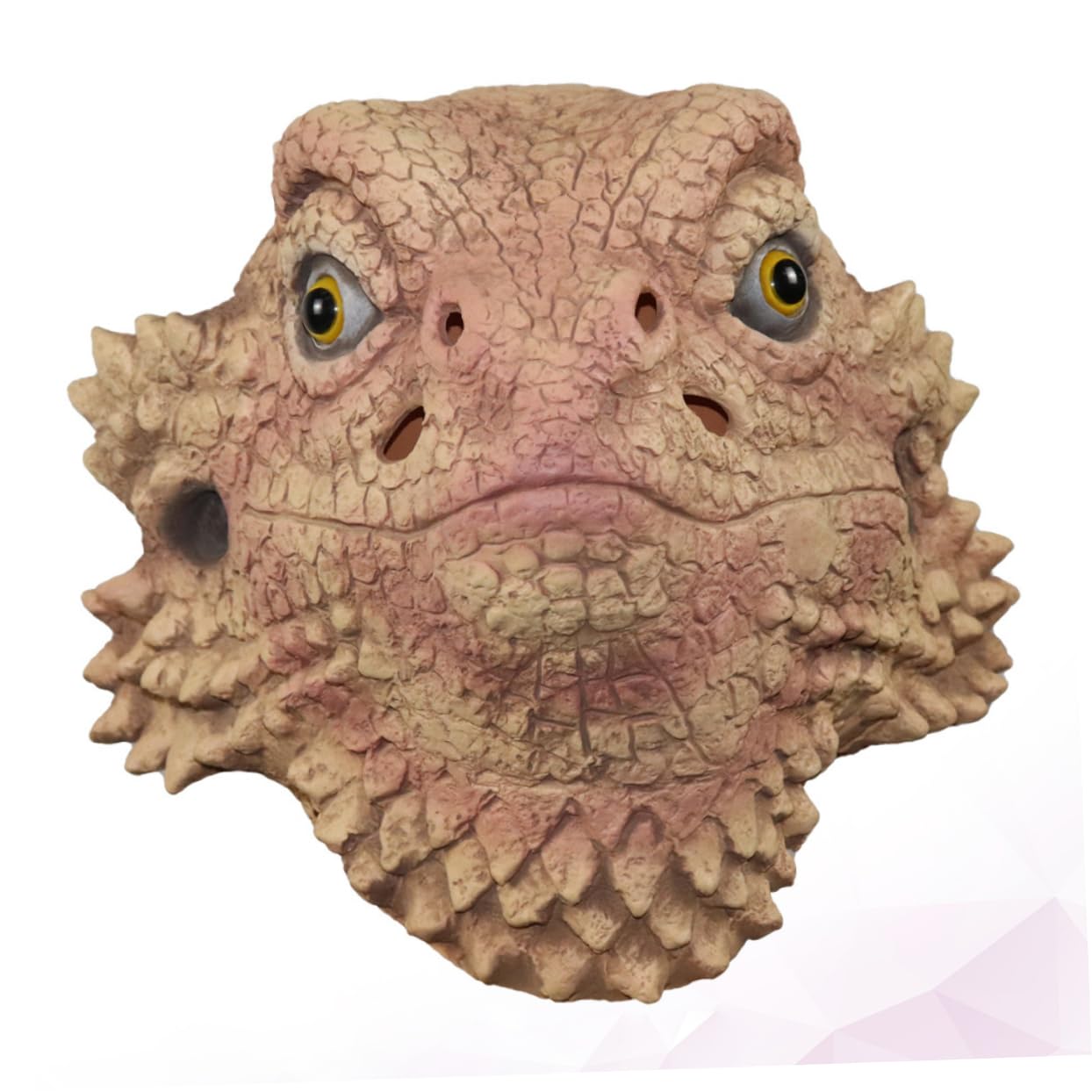 Abaodam 1 Pezzo Di Maschera Da Lucertola Per Halloween Costume Di Scena A Forma Di Animale Realistico Per Feste Al Bar