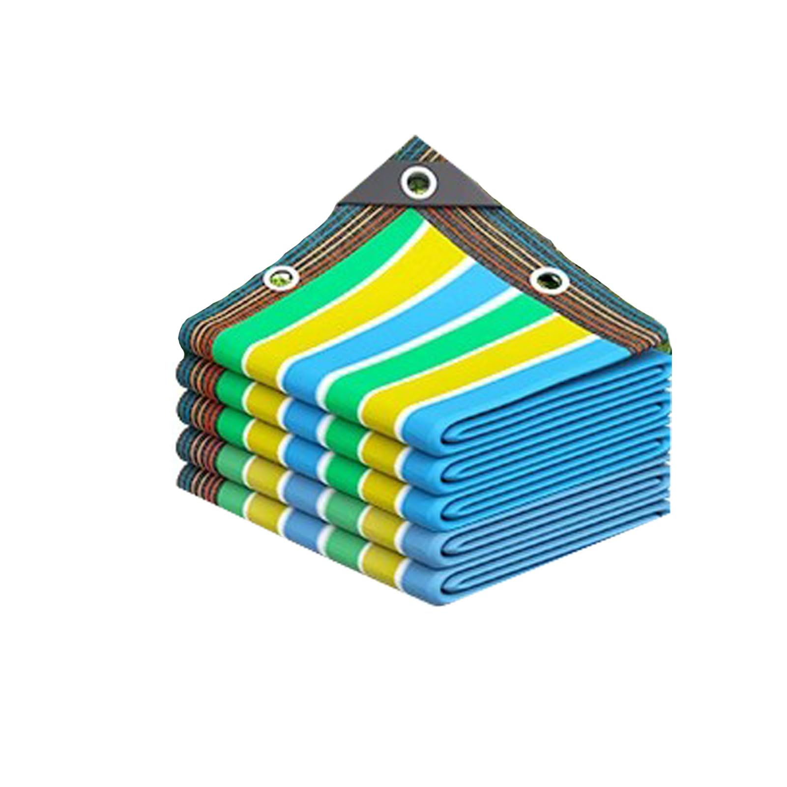 Bâche en maille 2x6 m haut de gamme, voile robuste et durable pour aménagement extérieur